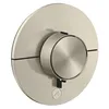 Image de hansgrohe AXOR ShowerSelect ID thermostat, Highflow, encastré, 1 consommateur, une sortie supplémentaire, rond, 36776820, Couleur: Brushed Nickel
