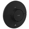 Image de hansgrohe AXOR ShowerSelect ID thermostat, Highflow, encastré, 1 consommateur, une sortie supplémentaire, rond, 36776670, Couleur: noir mat