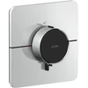 Image de hansgrohe Axor ShowerSelect ID HF Thermostat encastré, softsquare, nickel brossé