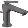 Image de hansgrohe Mitigeur monocommande lavabo Axor Citterio C CoolSt coupe cubique, H 128 mm, tirette de vidage