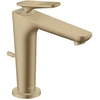 Image de hansgrohe Mitigeur lavabo monocommande Axor Citterio C CoolSt cubic cut, H I P 135 mm, tirette, garniture d'évacuation