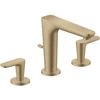 Image de hansgrohe Robinet lavabo 3 trous Axor Citterio C o S, b b, bec 135 mm, tirette de vidage
