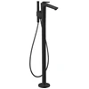 Image de hansgrohe Mitigeur monocommande baignoire Axor Citterio C o S, mat-noir, sur pied, bec 194 mm