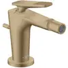 Image de hansgrohe Mitigeur monocommande bidet Axor Citterio C cubic cut, b b, H 113 mm, tirette de vidage