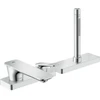 Image de hansgrohe Axor Citterio C cubic cut Mitigeur mural 3 trous, chrome, saillie 155 mm