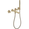 Image de hansgrohe Axor Citterio cub cut Mitigeur baignoire 3 trous, bronze brossé, encastré mural