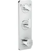 Image de hansgrohe Module thermostat Axor Citterio C sans structure, chrome, encastré avec plaque