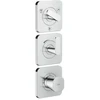 Image de hansgrohe Module thermostat Axor Citterio C sans structure, chrome, encastré avec rosaces