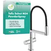 Image de hansgrohe Talis Select M54 PowderSpray - Mitigeur de cuisine avec douchette extractible, SemiPro, 3 jets, Robinet avec hauteur sous bec 210 mm, avec bec pivotant et extensible, Chromé, 72861000