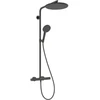 Image de hansgrohe S-Pipe Raindance Alive S Puro 1jet, 12 l/min, chrome noir brossé