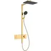 Image de hansgrohe Showerpipe Raindance Alive Q 2jet, 12 l/min, optique or poli