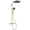 Image de hansgrohe S-Pipe Raindance Alive S Puro 1jet, EcoSmart, 8 l/min, bronze brossé