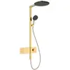 Image de hansgrohe Showerpipe Raindance Alive S 2jets, Eco, Pression min. 1,2 bar, opt. poli or