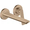 Image de hansgrohe Axor Citterio C Robinet lavabo mural encastré 2 trous avec bec 195 mm PRG