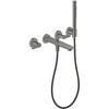 Image de hansgrohe Axor Citterio C 3-trous Ensemble finition Mitigeur bain mural avec HB Cubic cut PBC