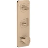 Image de hansgrohe Thermostat module 380/120 encastré FS Axor Citterio C 2 Verbr.Cubic PRG