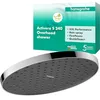 Image de hansgrohe Activera S 28056000 Pommeau de douche à économie d'eau (EcoSmart) rond 240 mm 1 type de jet pour montage mural ou au plafond avec fonction anti-calcaire Chromé