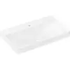 Image de hansgrohe Lavabo Xelu Q 800x480mm, 2 trous, sans trop-plein, tablette droite, blanc