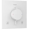 Image de hansgrohe Thermostat Ecostat Comfort E encastré, 2 sorties, 24 l/min, blanc mat