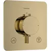 Image de hansgrohe Thermostat Ecostat Comfort Q encastré, 2 sorties, 24 l/min, or poli