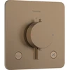 Image de hansgrohe Thermostat Ecostat Comfort Q encastré, 2 sorties, 23 l/m, EN 1717, bronze