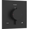 Image de hansgrohe Thermostat Ecostat Comfort E encastré, 2 sorties, 23 l/min, EN 1717, noir mat