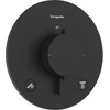 Image de hansgrohe Thermostat Ecostat Comfort S encastré, 2 sorties, 24 l/min, noir mat