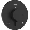 Image de hansgrohe Thermostat Ecostat Comfort S encastré, 2 sorties, 23 l/min, EN 1717, noir mat