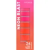 Image de Catrice Neon Blast Nail Polish Strips bandes de stickers vernis, couvrant, facile à enlever, hautement pigmenté, intense en couleurs (24pcs)