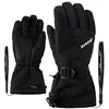 Image de Ziener Lani Gants de Ski/Sports d'hiver pour Enfant - Imperméables et Respirants - Noir - 4,5