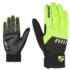Image de Ziener Gants Longs Dallen Touch pour Adulte - Gants de vélo, VTT, Cyclisme - Gants de Cyclisme - Gants Longs avec Fonction Tactile - Respirant/amortissant/Coupe-Vent/Softshell - Jaune Poison - 9,5 cm