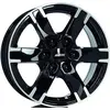 Image de ALUTEC 4 Jantes 17 Titan 7.5 17 6x114 ET39 Poli Black