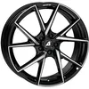Image de ALUTEC ADX.01 5-LOCH diamantschwarz frontpoliert 7.5Jx18 5x100 ET46