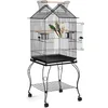Image de Yaheetech Cage à Oiseaux avec Support 59 x 59 x 145 cm Volière pour Canaries/Perroquet/Grosses Perruches/Canaris