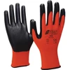 Image de Gants Nitril Foam T. 10 rouge/noir PA avec mousse nitrile II