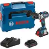 Image de Perceuse/visseuse sans fil Bosch GSR 18V-110 C, 2 x batterie ProCORE18V, chargeur rapide, L-BOXX