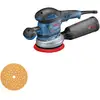 Image de Ponceuse excentrique Bosch GEX 40-150 avec 1 x feuille abrasive à trous multiples C470