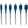 Image de Mèches plates BOSCH 2608900332 Self Cut Speed set de 6 pièces 14 16 18 20 22 24 mm