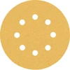 Image de Papier de verre Bosch Expert C470 pour ponceuse orbitale aléatoire, 125 mm, 8 trous, G 80