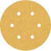 Image de Papier de verre Bosch Expert C470 pour ponceuse orbitale aléatoire, 150 mm, 6 trous, G 60