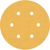 Image de Papier de verre Bosch Expert C470 pour ponceuse orbitale aléatoire, 150 mm, 6 trous, G 150