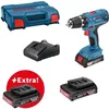 Image de Perceuse-visseuse Bosch Professional GSR 18V-21 + 3 batteries 20Ah + chargeur GAL 18V-20 - 0615990L88