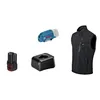 Image de Veste chauffante Bosch Professional GHV 12+18V XA taille L avec batterie 12V - 06188000G6