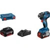 Image de BOSCH GDR 18V-200 + accessoires, Visseuse à choc