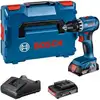 Image de Perceuse-visseuse sans fil Bosch GSR 18V-45 avec 2x batterie 2,0Ah et chargeur dans L-BOXX