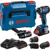 Image de Bosch Professional 18V System perceuse-visseuse sans-fil GSR 18V-90 FC - FlexiClick System (GFA 18-M, GFA 18-E, GFA 18-W, GFA 18-H, 2 batteries ProCORE18V 4.0Ah, chargeur rapide GAL 18V-40, L-BOXX)