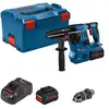 Image de Perforateur SDS-PLUS BOSCH GBH 18V-28 CF Professional 0611921002 avec 2 Batteries ProCore 8Ah + Chargeur GAL1880 CV en L-BOXX