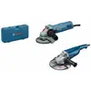 Image de Kit Combo Bosch : Kit de 2 meuleuses angulaires : GWS 22-230 J + GWS 880 dans un coffret pour les artisans