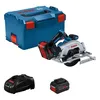 Image de Scie circulaire Bosch Professional GKS 18V-57-2 - 165 mm + 2 batteries ProCORE 18V 5.5Ah + Chargeur GAL1880 CV + L-BOXX - 06016C1202