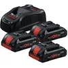 Image de Pack de 3 batteries 18V ProCORE 4Ah + chargeur GAL 18V 40 BOSCH 0615990N2G